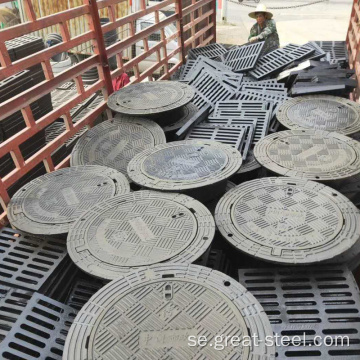 Anpassad OEM Service Ductile Iron Manhole Cover